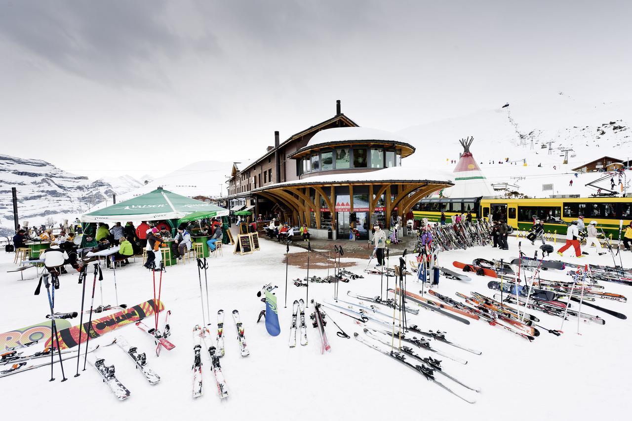 Lodge Bergrestaurant Kleine Scheidegg Ngoại thất bức ảnh