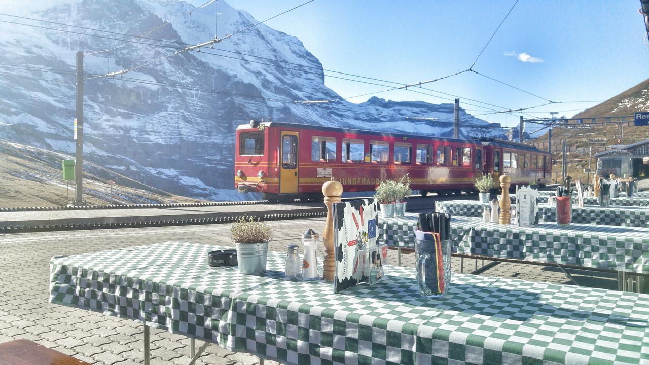 Lodge Bergrestaurant Kleine Scheidegg Ngoại thất bức ảnh